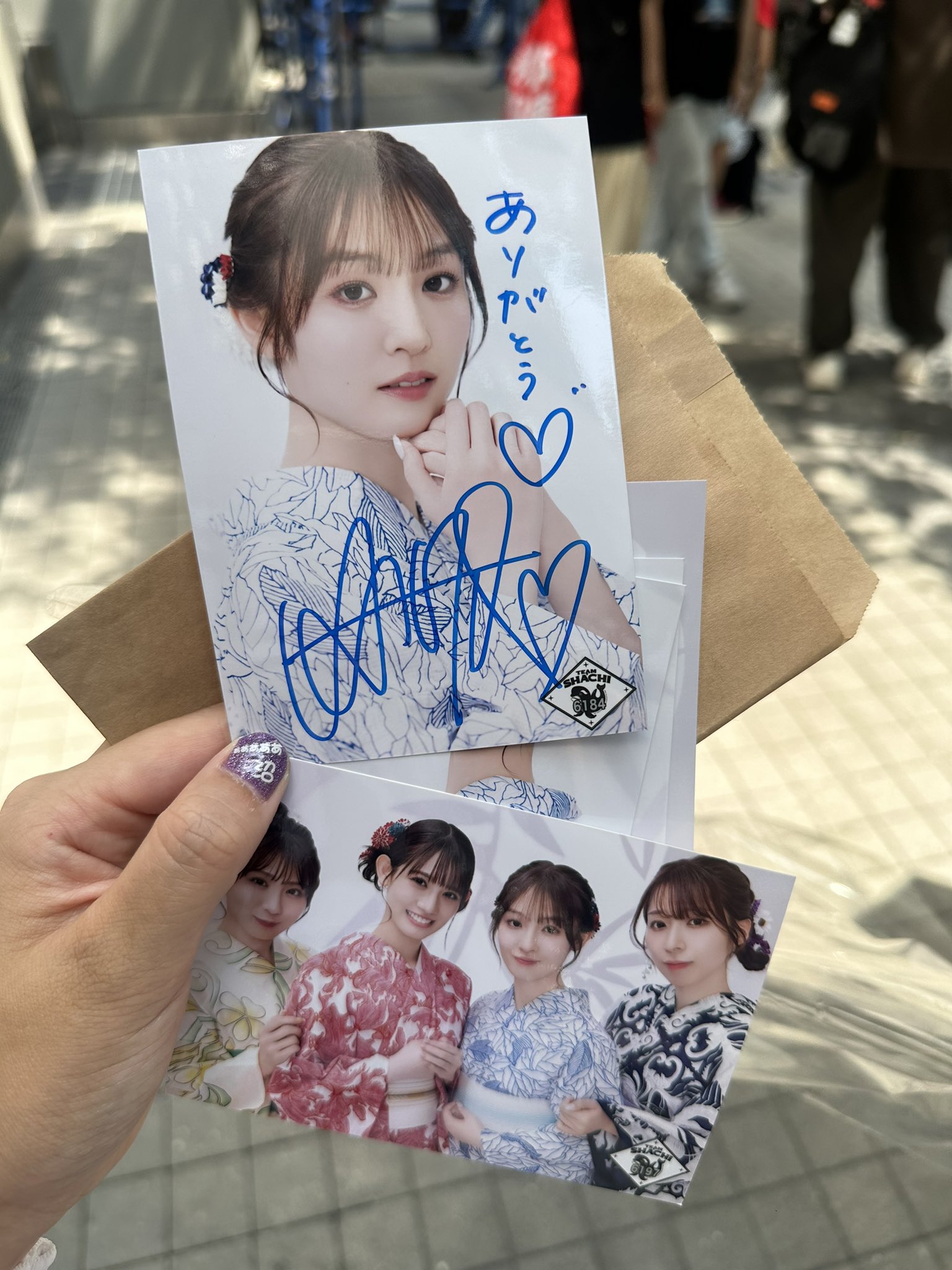 咲良菜緒　サイン写真 2025年最新】Yahoo!オークション -咲良菜緒 サインの中古品