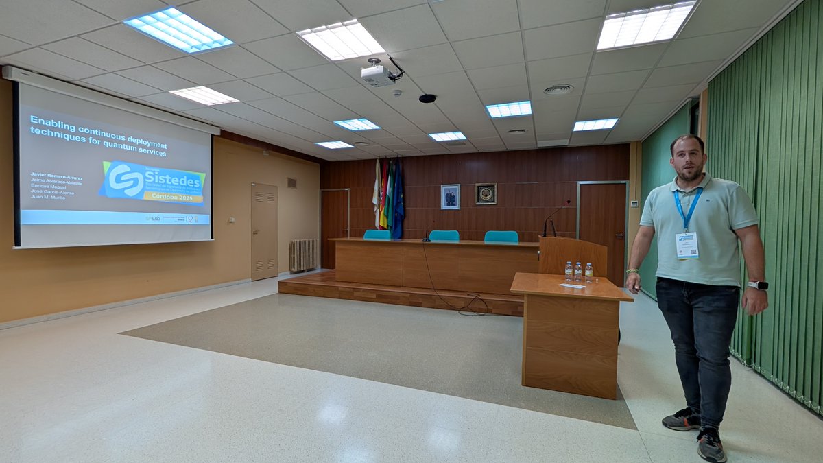 Javier Romero-Álvarez, Jaime Alvarado-Valiente, Enrique Moguel, Jose Garcia-Alonso and Juan Manuel Murillo - Enabling Continuous Deployment Techniques for Quantum Services (Summary) (publicado)