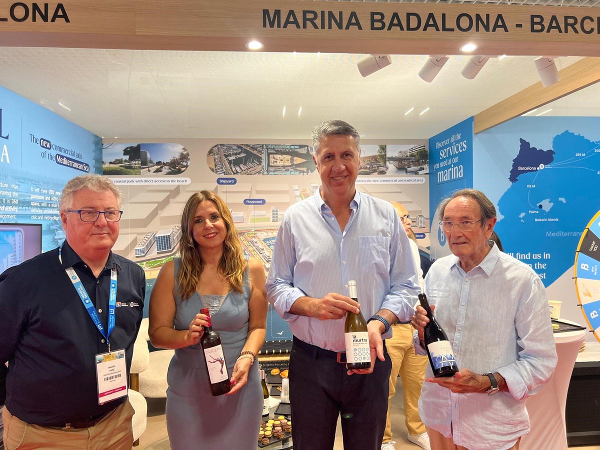 📍⛵️🚤⚓️ #Badalona promociona el seu port, per segon any consecutiu, al Cannes Yachting Festival, la fira nàutica a l’aire lliure més important d’Europa

#CannesYachtingFestival #cyf2025

Més ℹ️👉 badalona.cat/ca/actualitat/…