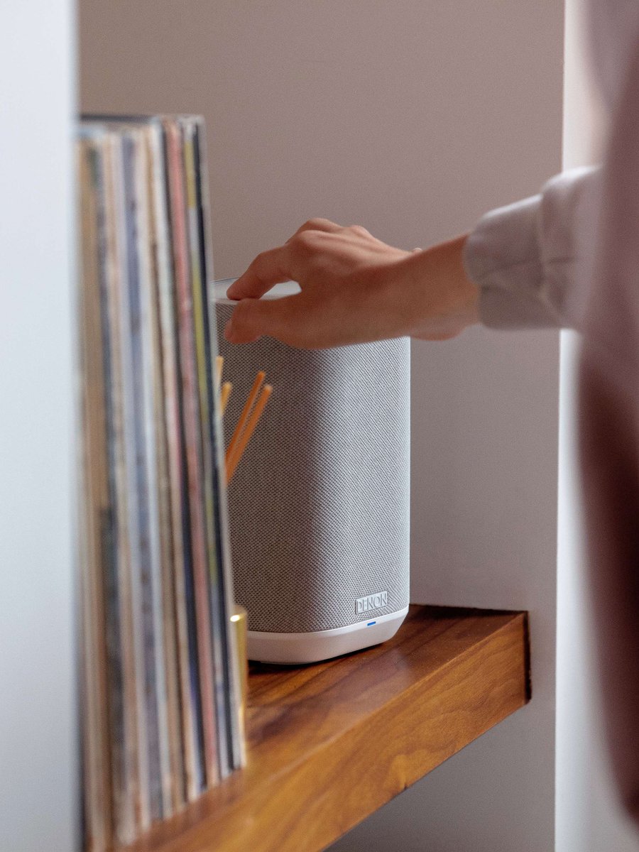 Wirelessly stream your favorite music and audio entertainment to every room with Denon Home 150, our most compact smart speaker powered by HEOS. 

Shop: denon.com/en-us/product/…