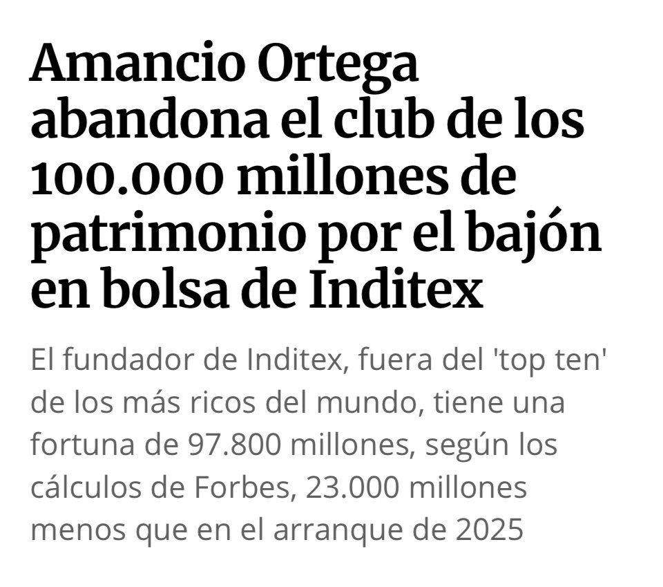 Pray for Amancio! 😢