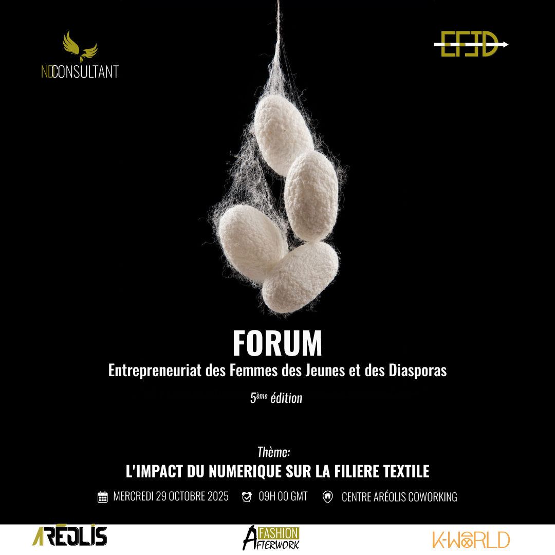 NdConsultantGro's tweet photo. Le #EFJD2025 arrive !

📅 25 octobre à Cotonou

Thème : « L’impact du numérique sur la filière textile »
Un rendez-vous unique pour 🚀 transformer le textile béninois grâce au digital.

Panels • Keynotes • B2B • Networking

#Textile #Numérique #Innovation #Bénin https://t.co/kK1tAHeGtW