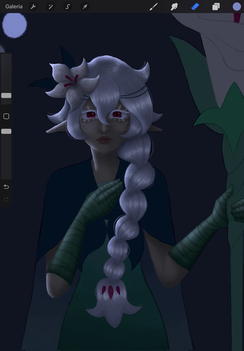 White Lily wip 🤍 
#crk #crkfanart #whitelily