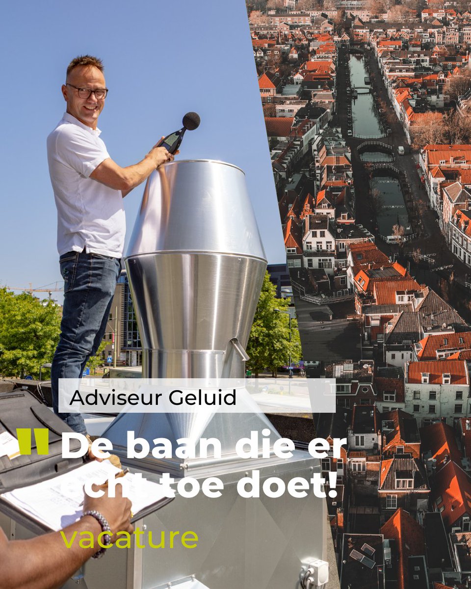 Werk als #Adviseur #Geluid aan projecten die écht impact maken. Of je nu al specialist bent in verkeers- of industrielawaai, of de ambitie hebt om dat te worden – bij ons krijg je de ruimte om te groeien.

👉 Bekijk de vacature op omgevingsdiensthaaglanden.nl/vacatures/advi…