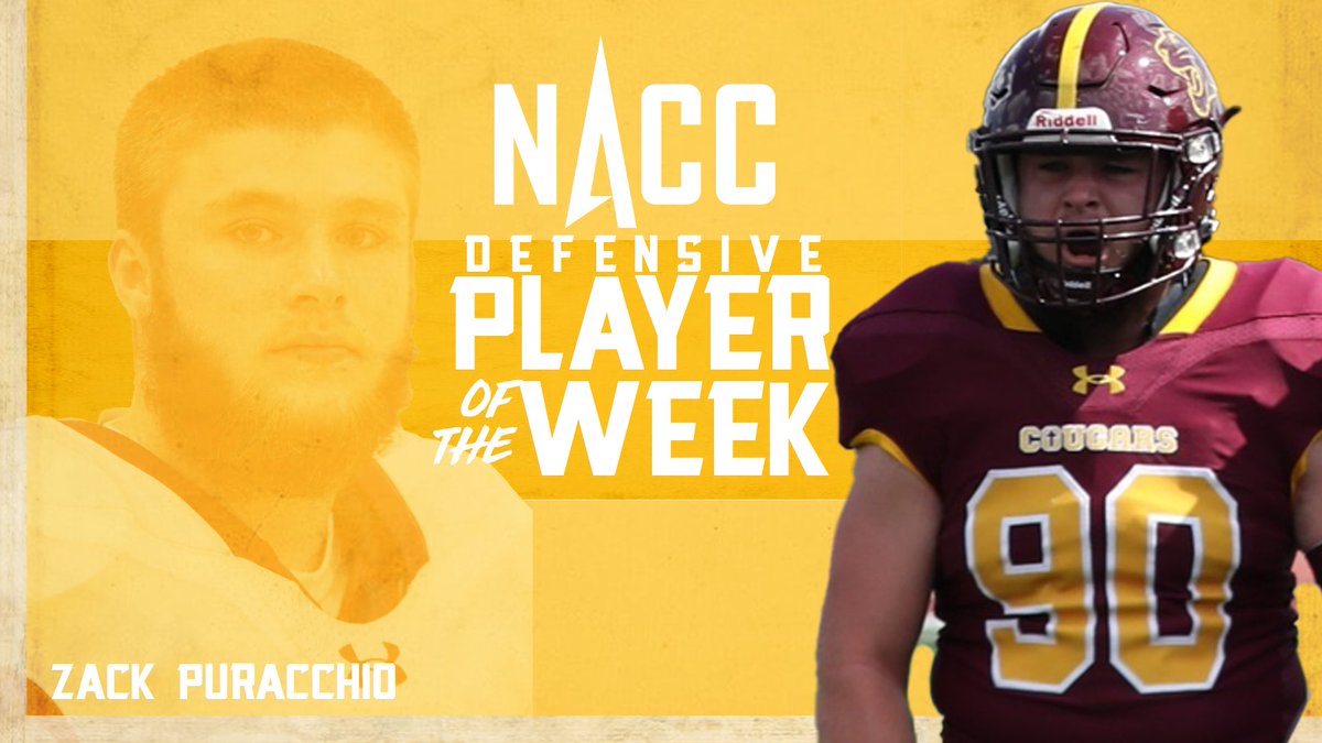 Keeping the good times rolling with our guy Zack Puracchio picking up NACC Defensive Player of the Week 💪

Read the full release: bit.ly/46rRDFQ