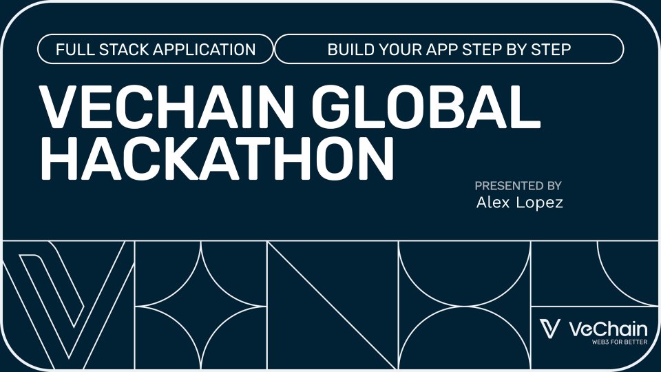 vechainofficial's tweet image. This week&apos;s Developer Hour livestream is about to start!

Join Alex Lopez &amp;amp; learn to build dApps from scratch in this Full Stack session - all resources are in the video description.

Our virtual hackathon starts 22nd Sept, w/ $30k in prizes - get ready!

youtube.com/live/w0d7Be-wp…