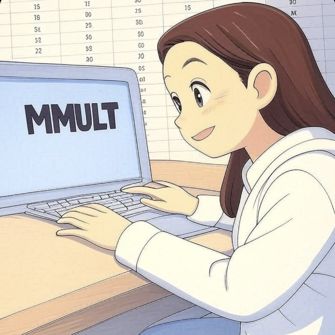 YasuDT3's tweet image. LAMBDAの数だけ強くなれるよ
MMULTに沸く 母のように
#Excel
#LAMBDA
#MMULT