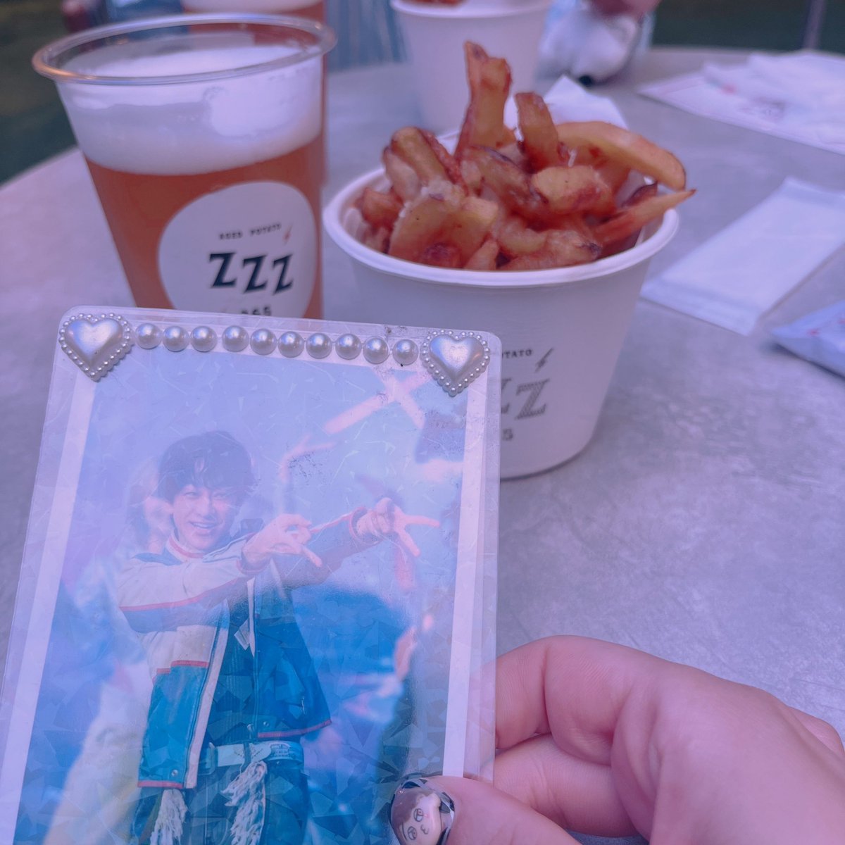 K_Uya_'s tweet photo. 全然JUMP追えてなくていましったんだけど、さっき食べた、ポテトゆやぴも食べてたんだ…！ https://t.co/mXBHJqx1e6