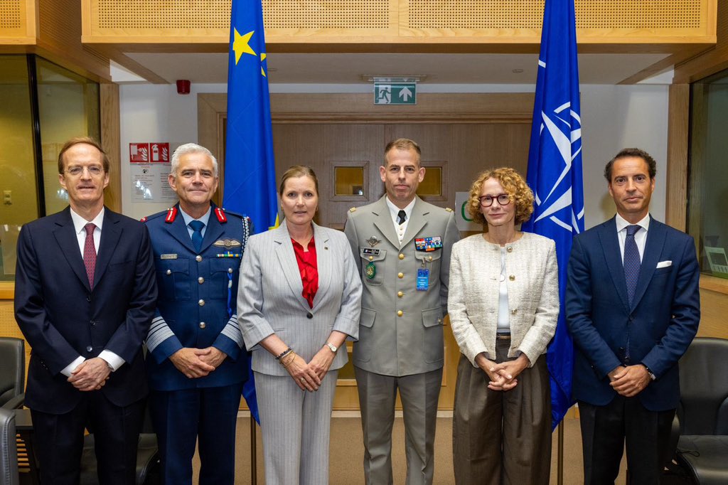 Co-chaired a formal NAC-PSC meeting w/ <a href="/DepSecGenNATO/">Radmila Shekerinska</a> . We discussed EUFOR &amp; current situation in🇧🇦. EU-NATO cooperation is essential for regional stability. EU continues to support EUFOR Althea. We will not allow a security vacuum to emerge.