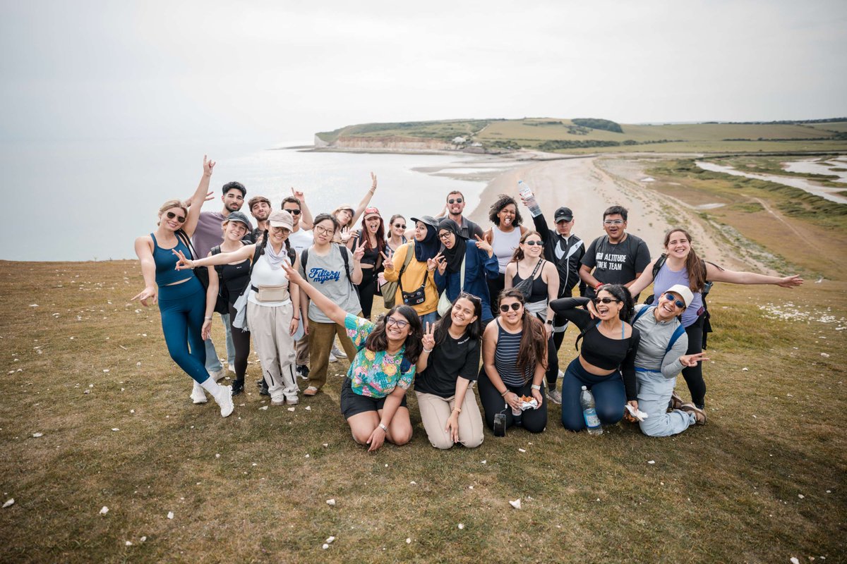 LSEManagement's tweet photo. Throwback to our hike at the scenic Seven Sisters in June. The perfect chance to step away from campus, take in the fresh air, and enjoy conversations on the trail. 

We look forward to welcoming students for the 2025-26 academic year &amp; going on more adventures! #CountDowntoLSE https://t.co/7EpPLkvyc5
