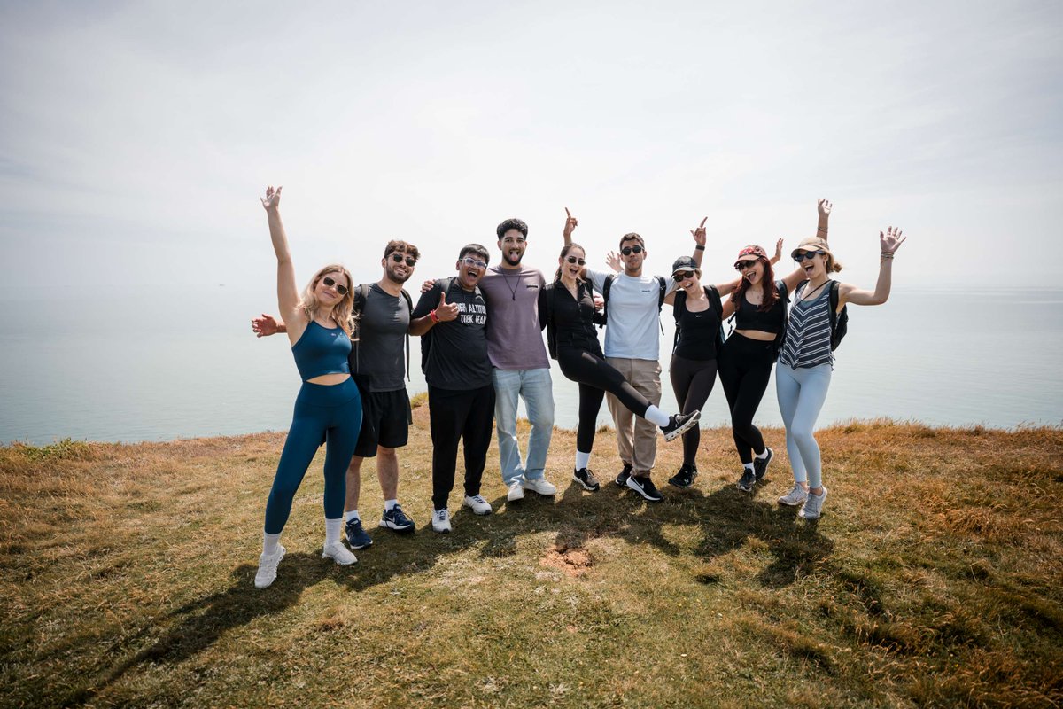 LSEManagement's tweet photo. Throwback to our hike at the scenic Seven Sisters in June. The perfect chance to step away from campus, take in the fresh air, and enjoy conversations on the trail. 

We look forward to welcoming students for the 2025-26 academic year &amp; going on more adventures! #CountDowntoLSE https://t.co/7EpPLkvyc5