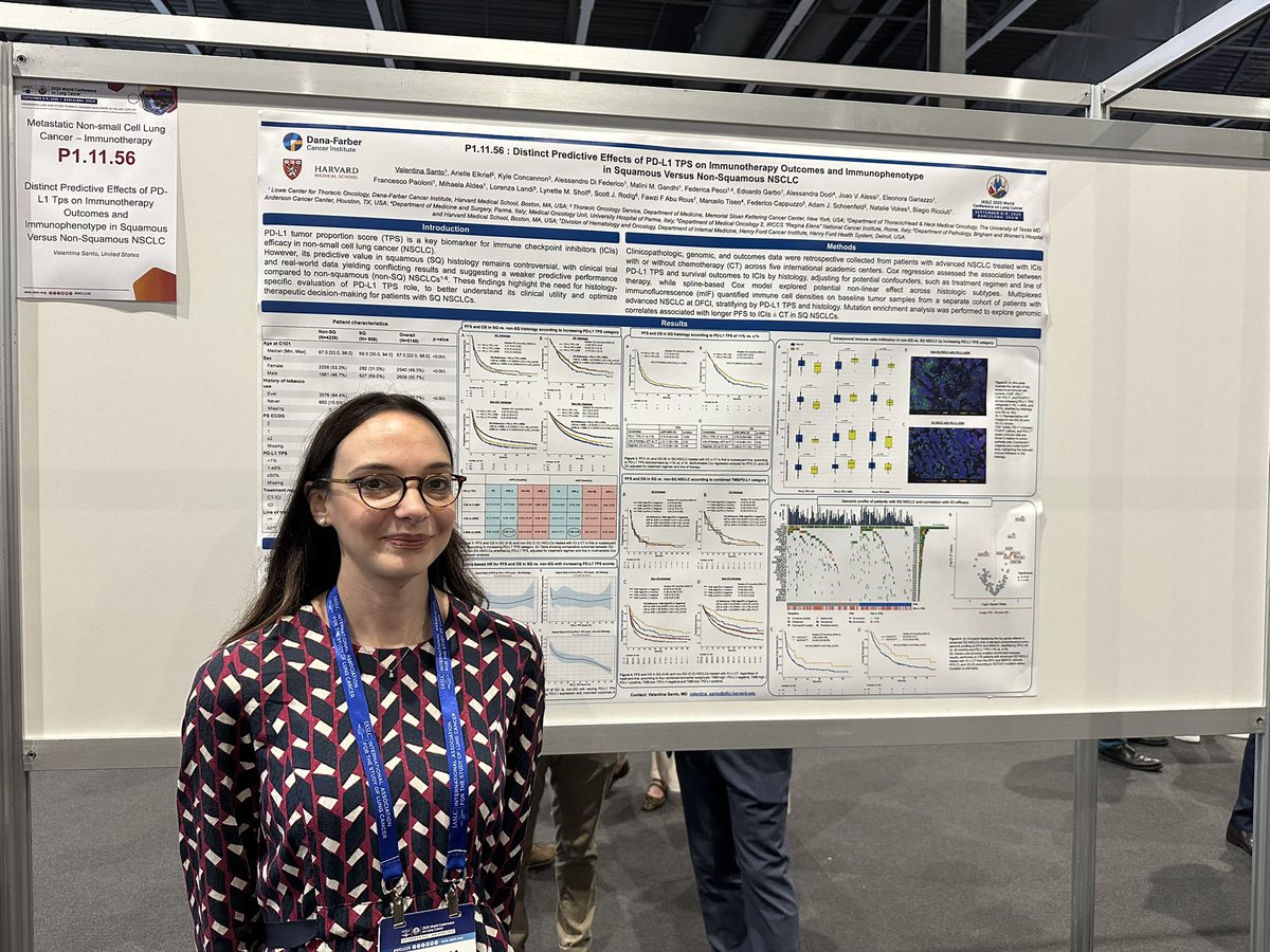 Closing out #WCLC25 with gratitude for physician–scientist <a href="/DiFedericoMD/">Alessandro Di Federico</a> and our fellows <a href="/EdoardoGarbo/">Edoardo Garbo</a>, <a href="/valentsant/">Valentina Santo</a>, #EleonoraGariazzo I’m lucky to work with, who presented studies to help move us closer to more personalized treatments for patients with lung cancer. 👏🌍#IMG