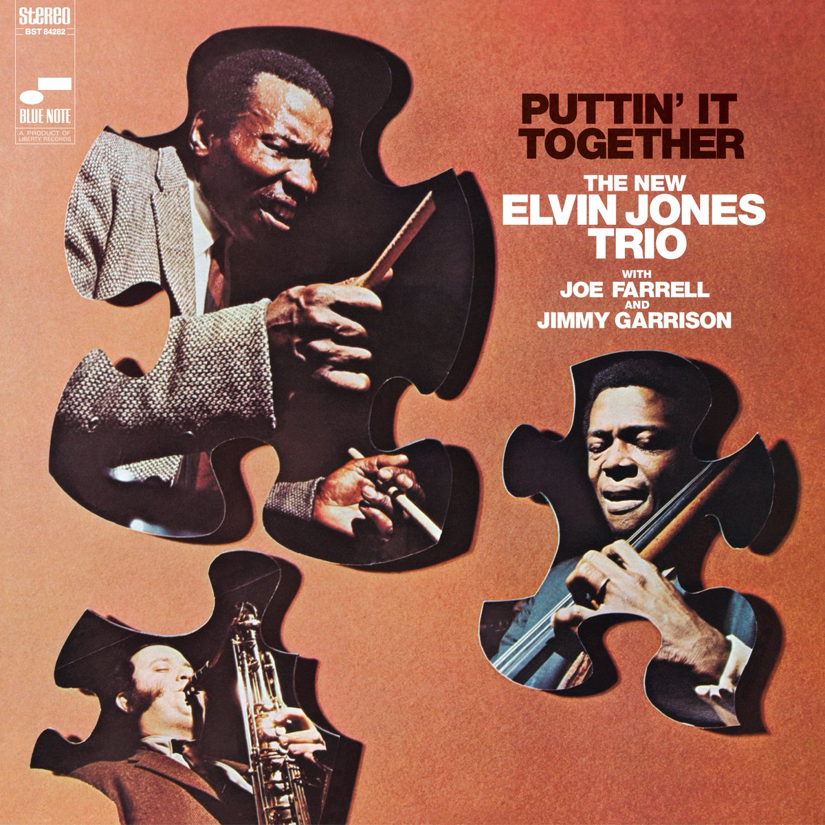 Elvin Jones "Puttin’ It Together" AAA 180g Classic Vinyl Edition Out 10/17 store.bluenote.com/products/elvin…

The master drummer's 1968 Blue Note debut marked the start of a new chapter in his career, a trio album that found him in a lively 3-way dialogue with Jimmy Garrison &amp; Joe Farrell.