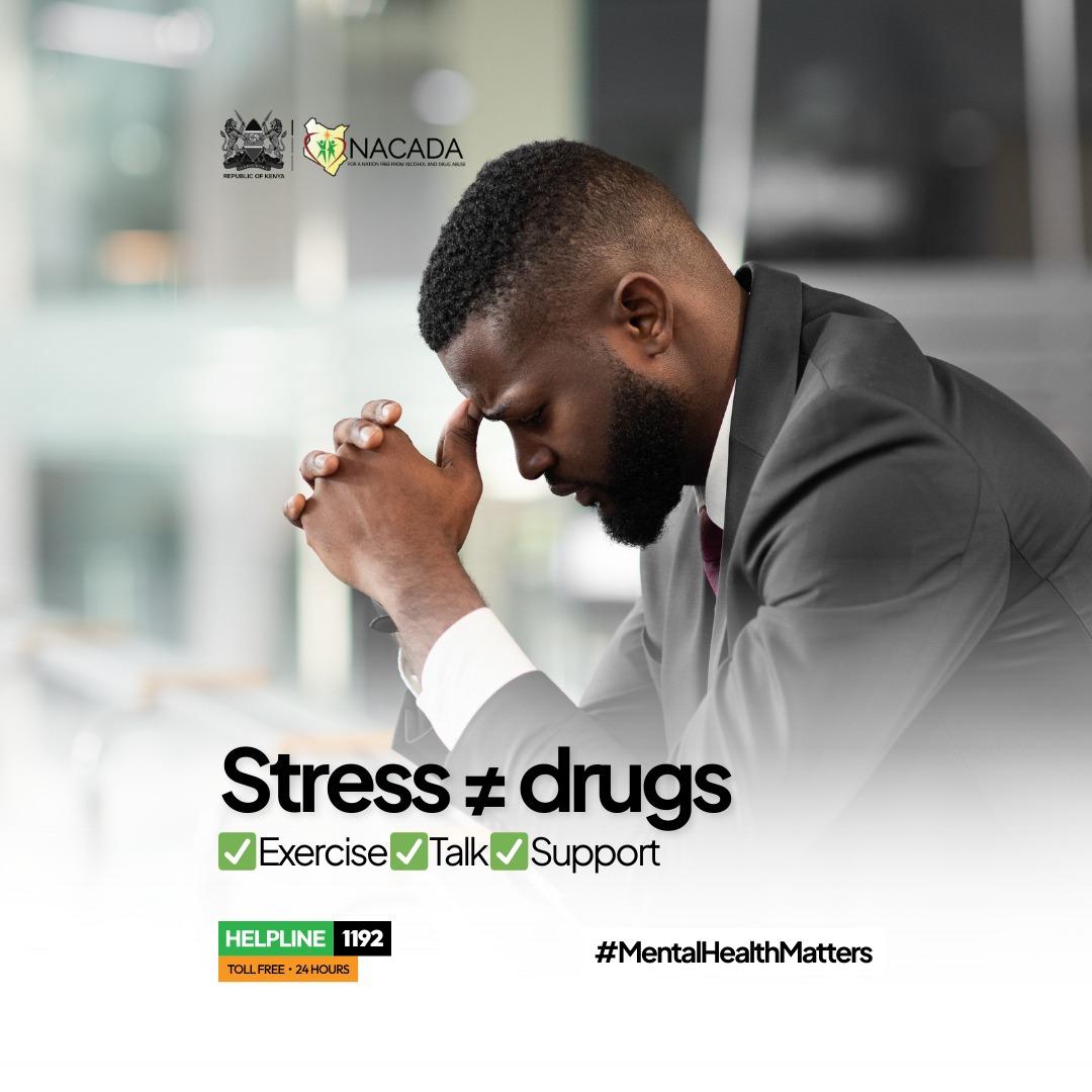 Stress ≠ Drugs

Your equation for a better day:
✅ + Exercise
✅ + Talk
✅ + Support
Solve for a healthier mind. #MentalHealthMatters
Tag someone who needs a healthy reminder today. ❤️