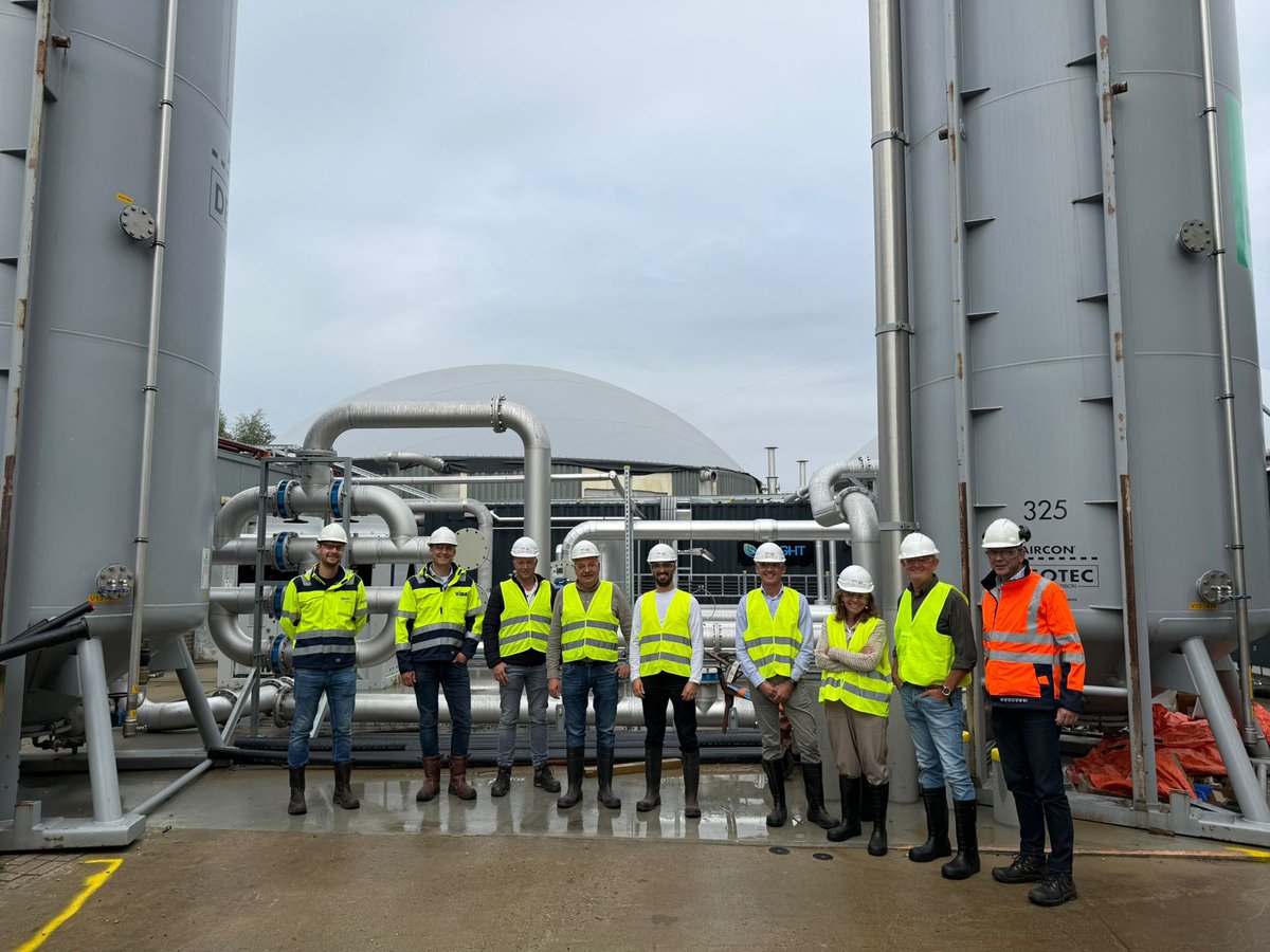 College <a href="/bernheze_gem/">Gemeente Bernheze</a> op werkbezoek bij vidabioenergy.com