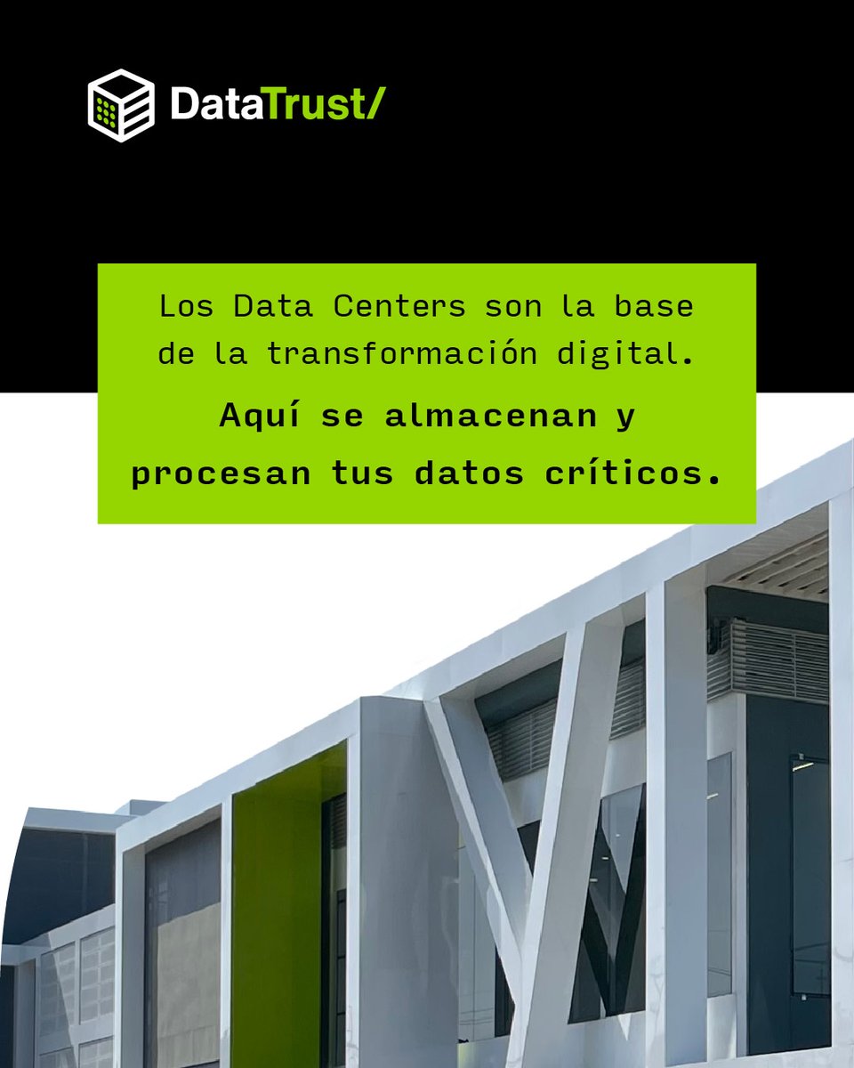 DataTrustSV's tweet image. Los Data Centers son el corazón de la transformación digital, asegurando que tus datos estén siempre disponibles y protegidos.
Ofrecemos infraestructura robusta para impulsar tu crecimiento sin pausas. 🔐 💾
#DataTrust #DataCenter #TransformacionDigital