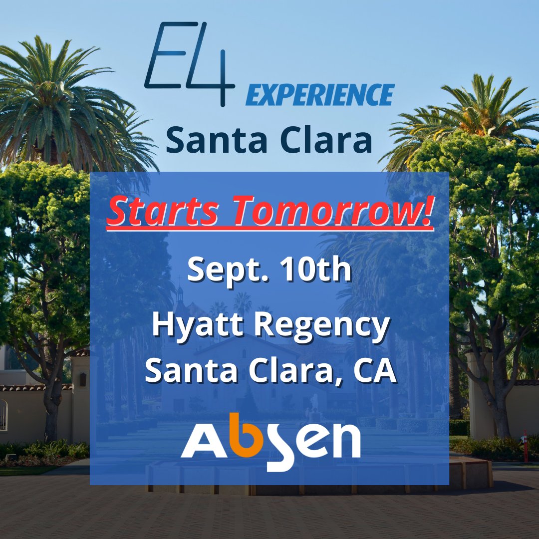 Absen_Inc's tweet image. 📢 #E4Experience Santa Clara starts tomorrow!
Visit Absen’s booth to see LED solutions built for today’s ProAV spaces — corporate, education, and beyond.
✨ Reliable. Seamless. Future-ready.
🤝 Come connect with our team of #AVPros and innovate together!

#ProAV #LEDDisplays