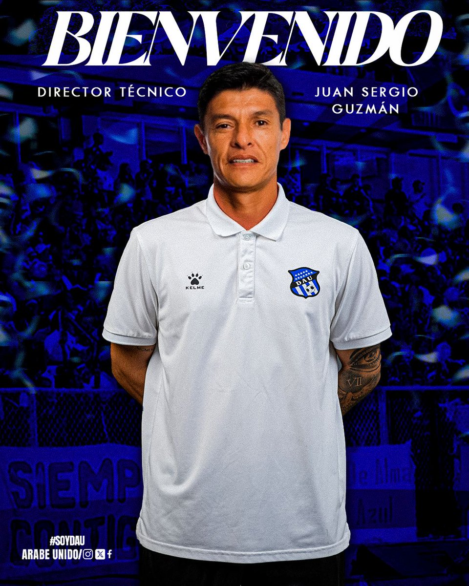 El Club Deportivo Árabe Unido de Colón anuncia de manera oficial al profesor  Juan Sergio "Jeringa" Guzmán como nuestro nuevo director técnico. 

Con una trayectoria marcada por la pasión, entrega y éxito, en la cual ya ha dejado una huella imborrable en Expreso Colonense.