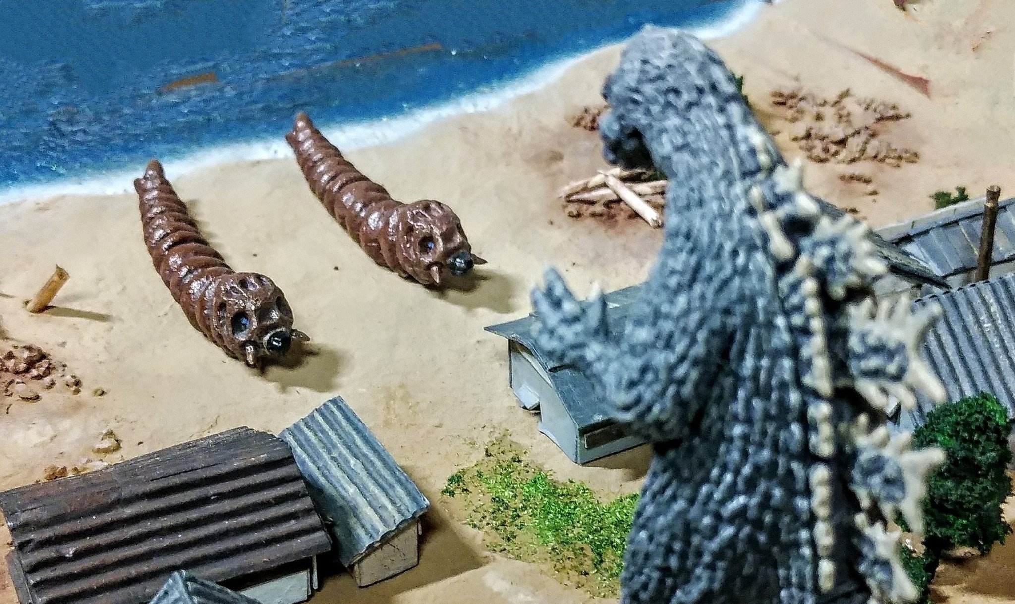 東宝怪獣コレクション モスラ幼虫 & モスラ成虫 東宝怪獣コレクション 8号 (ラドン3/モスラ 幼虫1) [分冊百科