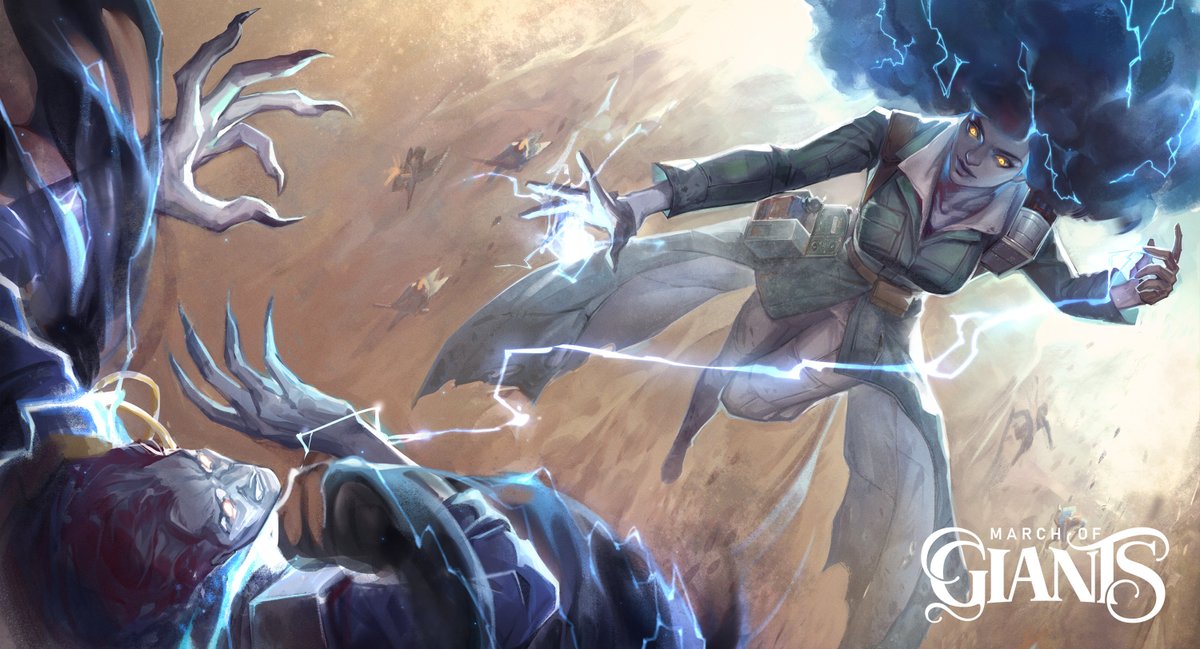 By the time you hear the thunder, it's already too late...

Concept art by Noa Ikeda!