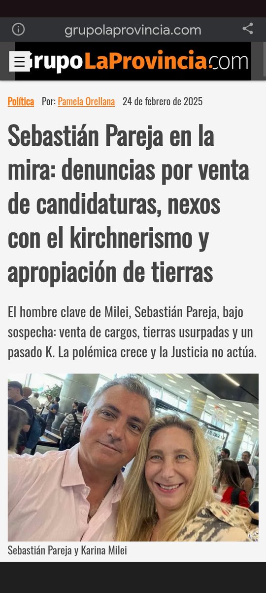 Segundo día de la derrota, y no hay interés en decir " nos equivocamos, perdimos por nuestra ineptitud y arrogancia".
Muy parecido al gobierno de CFK y Alberto Fernández.
Alejados de la realidad.
¿Gobierno o partido terminado?
Los mariscales de la derrota!
#KarinaEsAltaCoimera