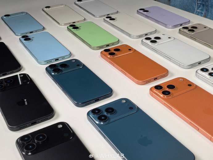 Esto se ha publicado en Weibo. ¿Será que esta es la versión definitiva del #iPhone17 ? #AppleEvent