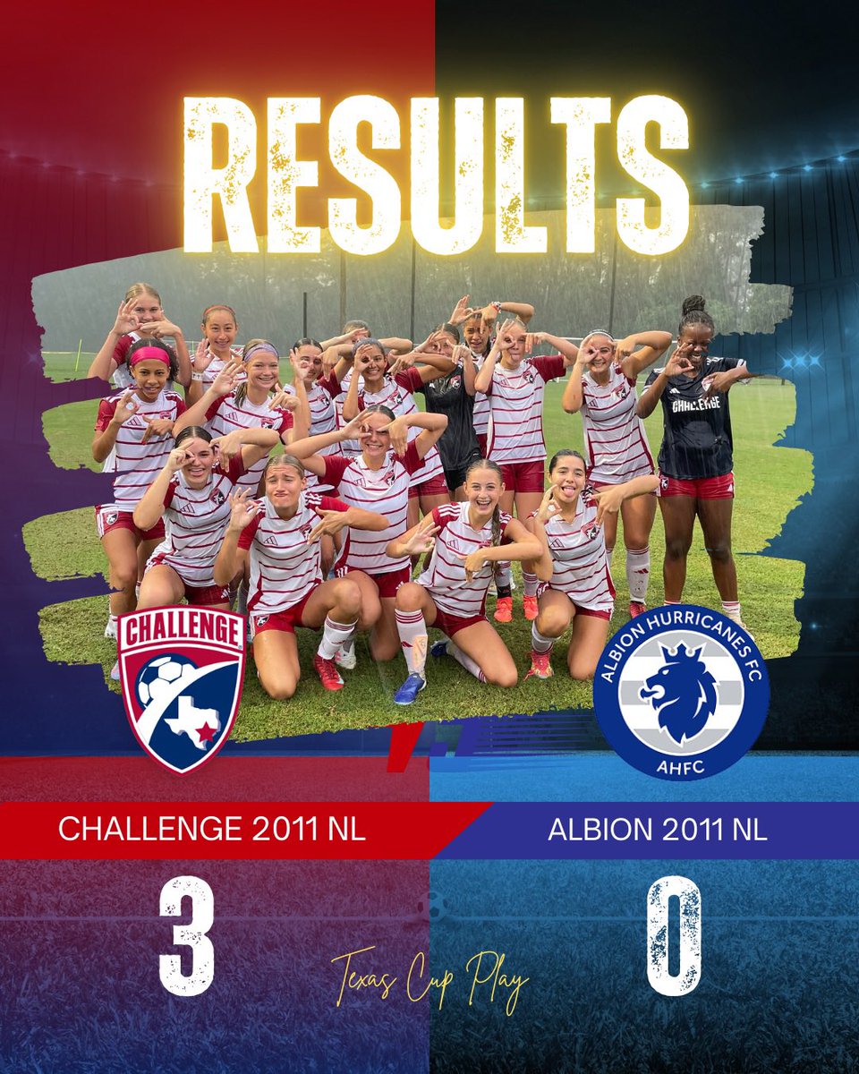 It was a rainy Sunday but we took care of business
this Sunday against Albion 11NL.

<a href="/TopDrawerSoccer/">TopDrawerSoccer</a> 
<a href="/PrepSoccer/">Prep Soccer ⚽️</a> 
<a href="/ECNLgirls/">ECNL Girls</a> 
<a href="/ImYouthSoccer/">ECNL/GA/Recruiting/College Soccer</a>