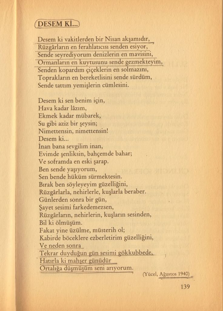 "Keşke ben yazsaydım" dediğin
bir şiir bırak✨️
