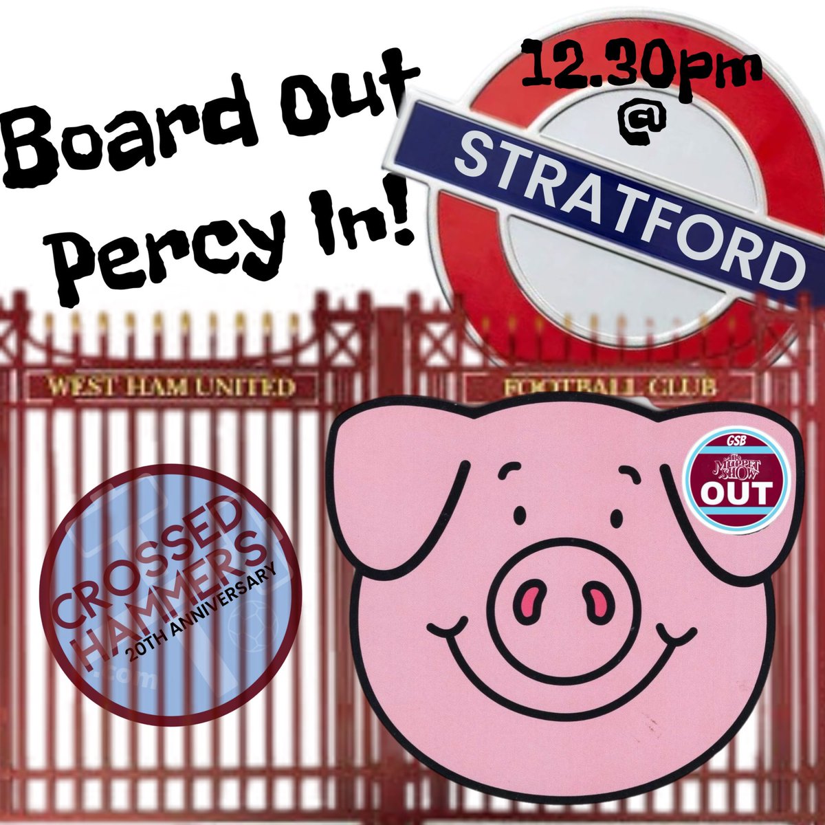 Be nice to see all of you before the game #gsbout