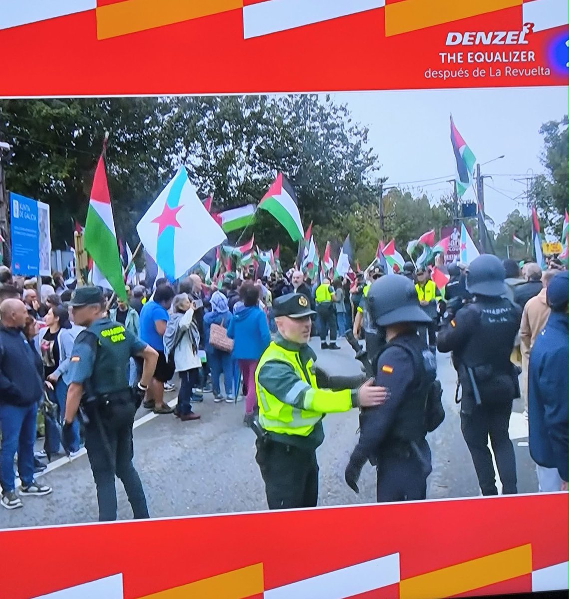 bngboiro's tweet photo. Cando vos digan que este País non ten futuro e que non somos xente concienciada e comprometida, ensinádelle estas fotos 👇
#GalizaConPalestina
#StopXenocidio 
#FóraIsraeldaVuelta https://t.co/gSguGSzfsh