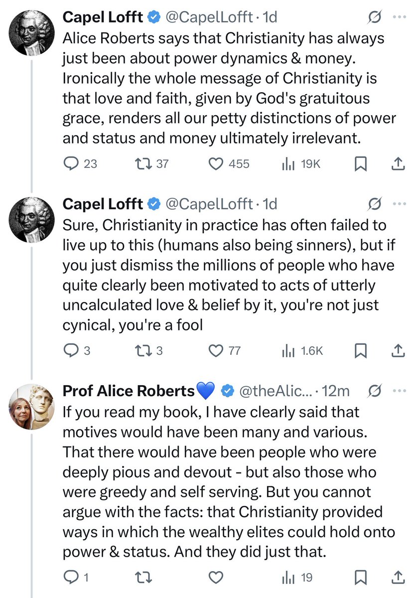 theAliceRoberts's tweet image. Some people are very quick to criticise my book Domination - jumping to conclusions, launching ad hominem attacks - and getting annoyed if I respond to point out they’re mischaracterising my argument!