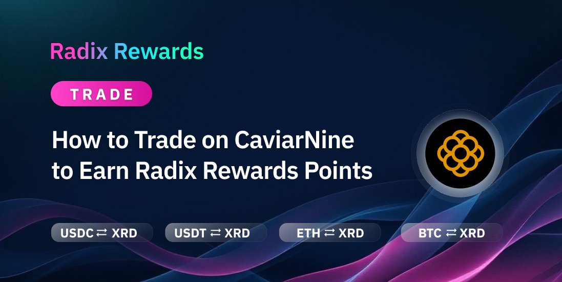 Radix - Radically Different DeFi tweet media