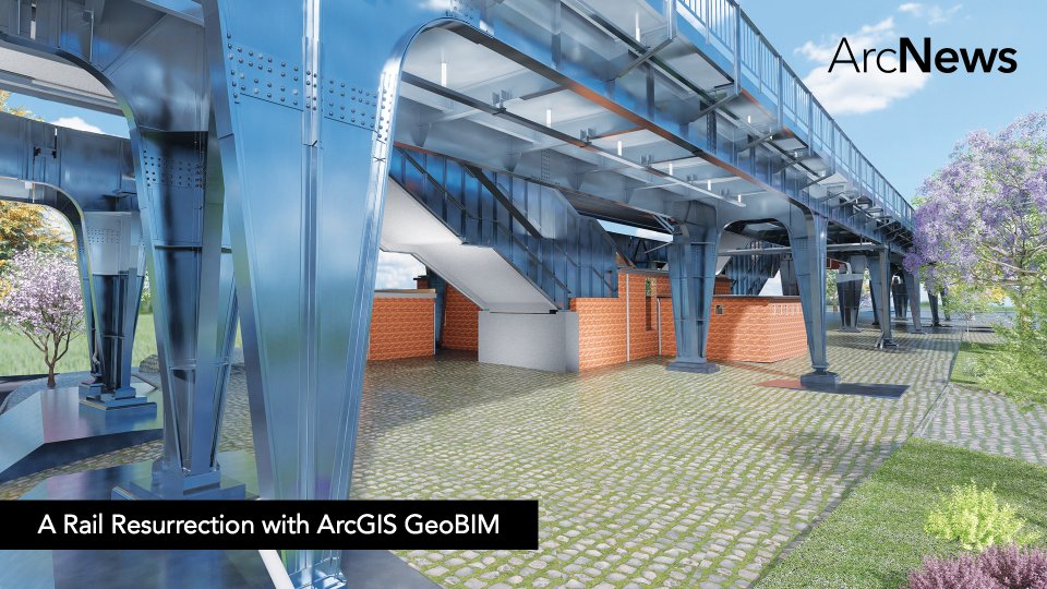 EsriPartners's tweet photo. 45 years since its closure, Berlin’s Siemensbahn light-rail link is getting back on track with #3D and #GIS and #EsriPartners Leica Geosystems and ARC-GREENLAB #RailwayRestoration #3DModeling #GIS #GeoBIM
Read the article 👇
https://t.co/JTiDstDFqd https://t.co/mSfqFsApAx