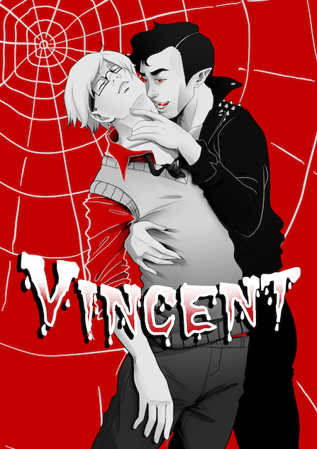 Last but not least we have Vincent: a rebellious vampire  who seems to believe there's no trouble he can't charm his way out of.

Monstrous Lovers, our BL visual novel, arrives on consoles this Friday!

#visualnovel  | #boyslove