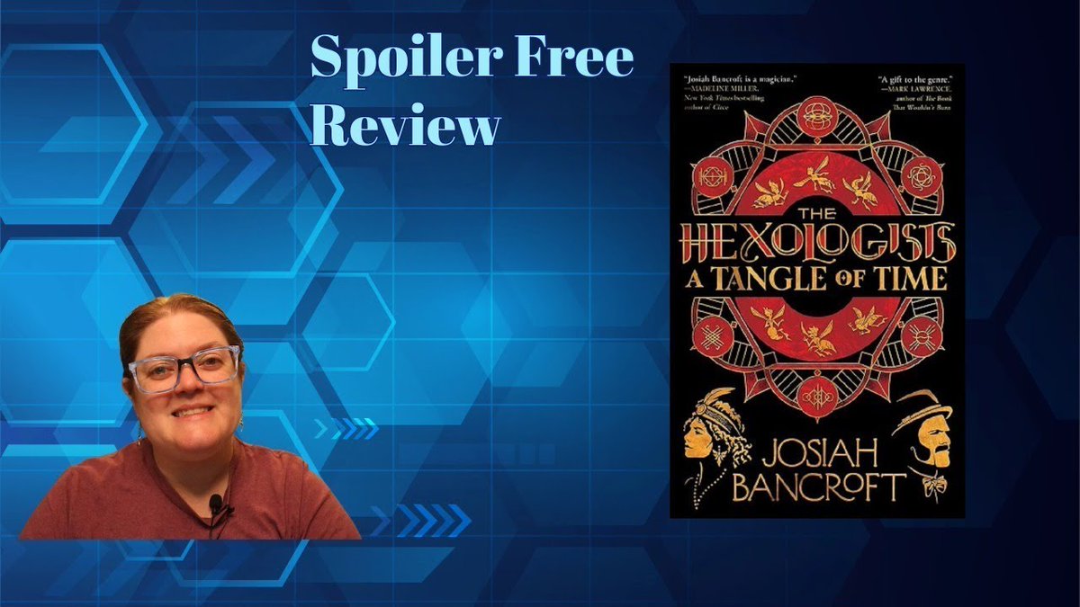 Bonus video in celebration of release day for A Tangle in Time by Josiah Bancroft- youtu.be/F7adMOul-IU