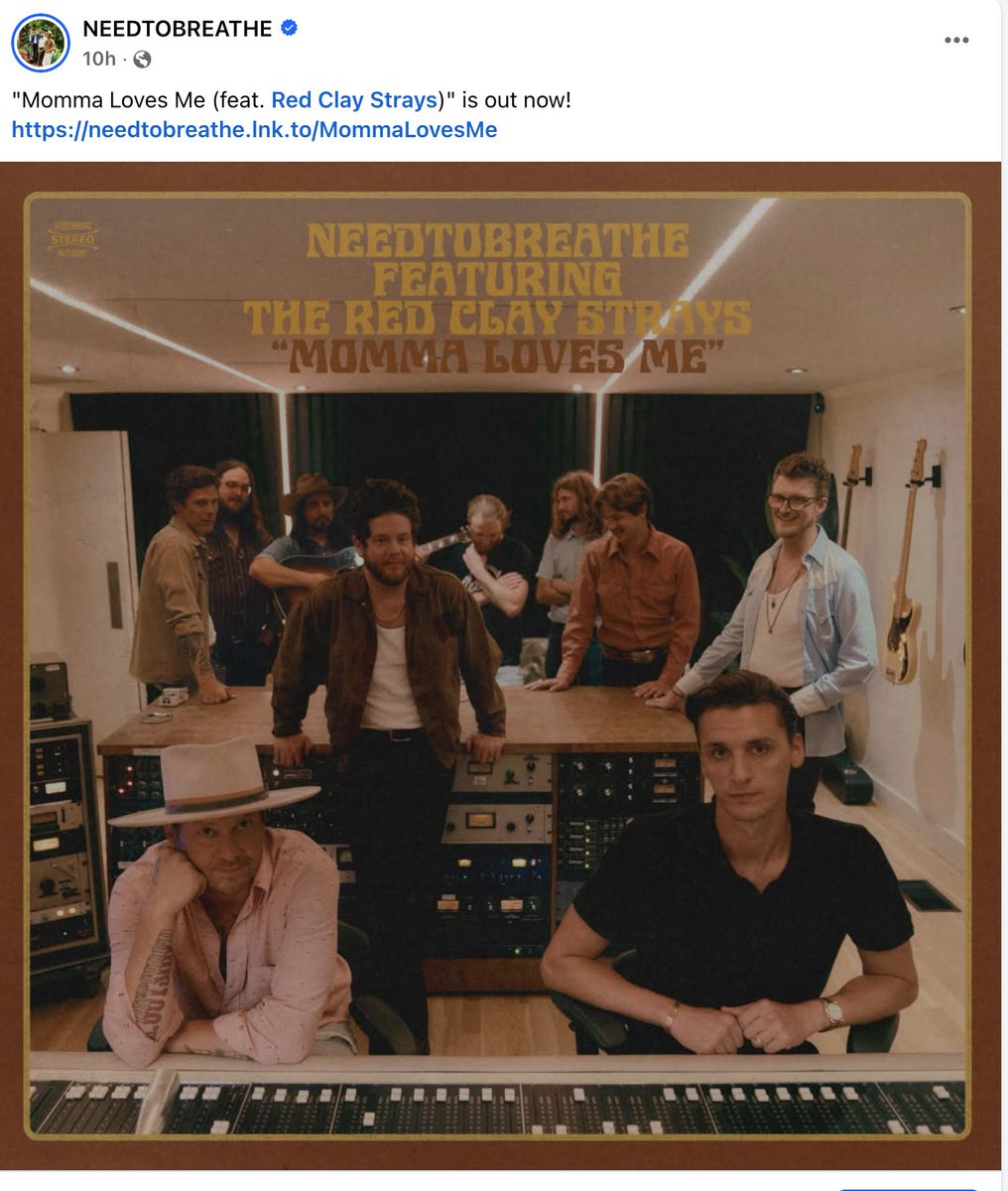 Check out NEEDTOBREATHE's new single "Momma Loves Me" feat. The Red Clay Strays! Out now on all streaming! The accompanying documentary shows the BTS of the making of the song w/ producer Dave Cobb. 

Get your tickets and see NEEDTOBREATHE on Nov. 13th at SavannahCivic.com