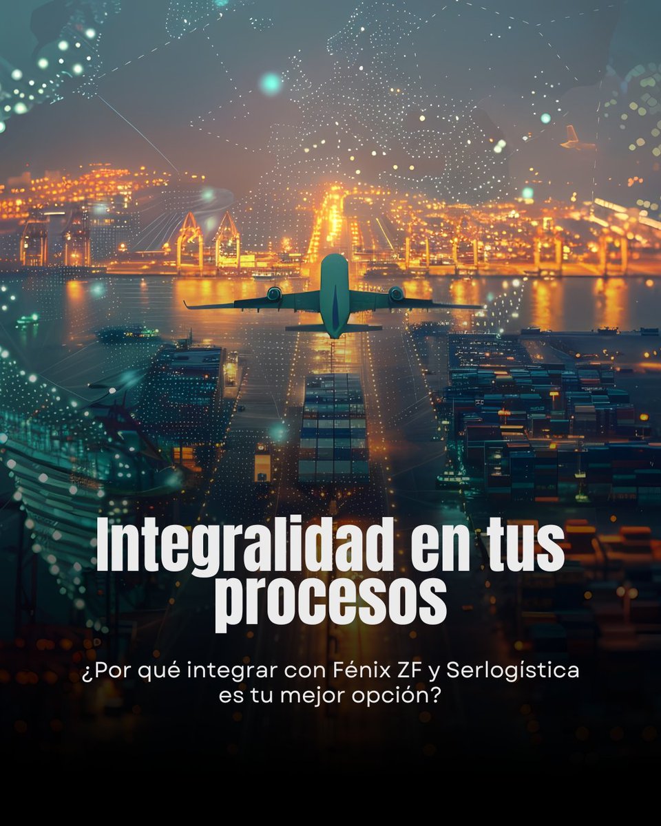 Fenix_ZF's tweet image. ✅ Transporte ágil con Serlogística.
✅ Procesos de valor agregado con Fénix ZF.
✅ Seguridad, eficiencia y acompañamiento en cada etapa.

🔗 La integralidad es la clave para crecer sin límites.

#LogísticaIntegral #Serlogística #FenixZF #AliadosEstrategicos