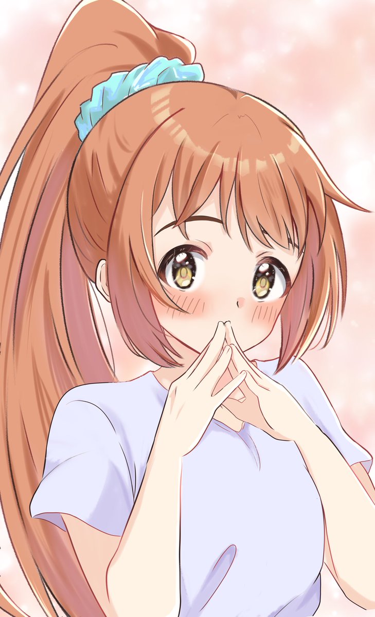 こういう指あわせる仕草が好きすぎて毎年書いてる気が
#若林智香