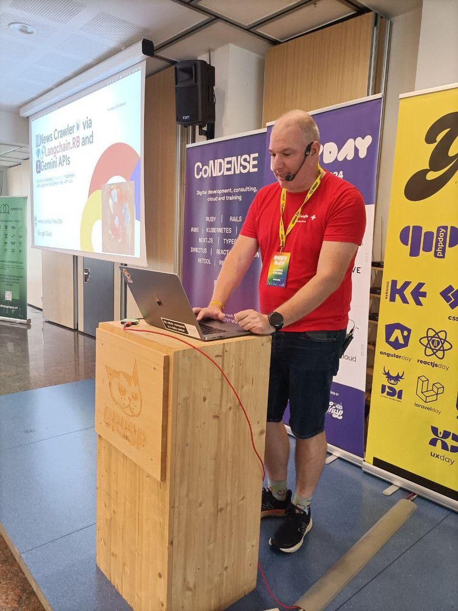 rubyconitaly's tweet image. Introducing, our pun-master and main founder: 💛 Riccardo Carlesso!

Find a brief bio here:
rubycon.it/2025/09/09/ric…

#Rubycon #AleaIactaREST #MeetTheTeam