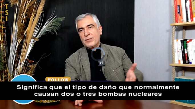 Funcionario de seguridad de #Iran, Abolfazl Zohrevand:“Nuestros misiles Khorramshahr-5 poseen un alcance de 12.000 kilómetros; 10 misiles pueden causar daños equivalentes a 2 o 3 bombas nucleares; si nos atacan, podemos tomar represalias en EEUU y Canadá” www2.memri.org/espanol/tv/202…