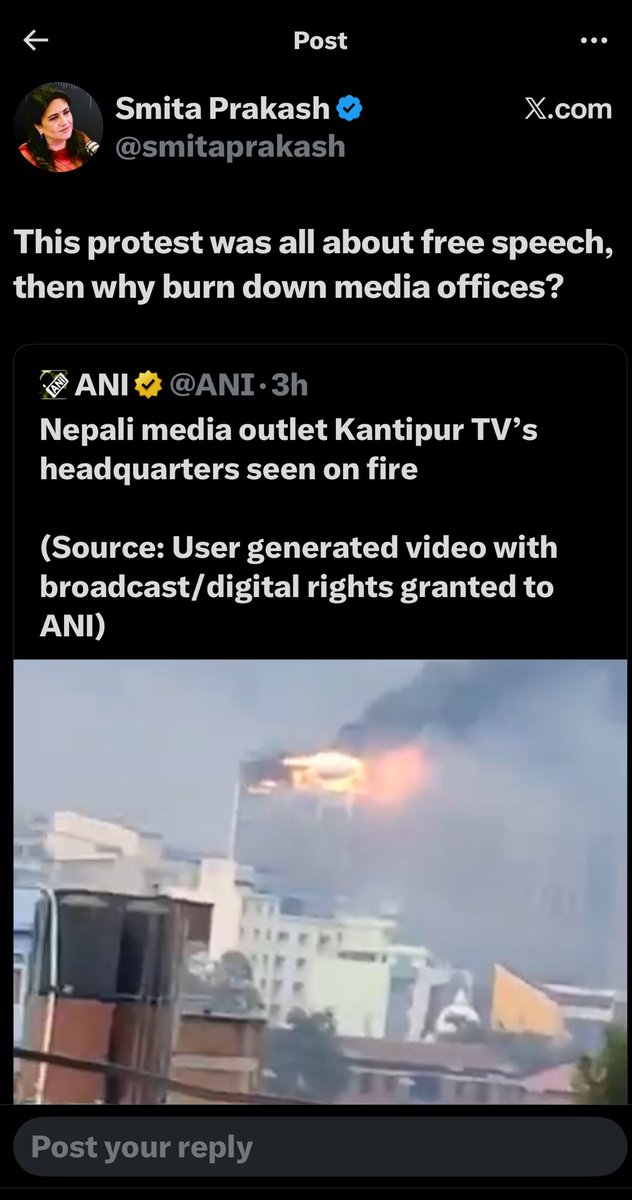 Who will tell her  🤔 

Just Like ANI &amp; Godi Channels, not everything is a ‘media outlet’ by nomenclature or pretence.