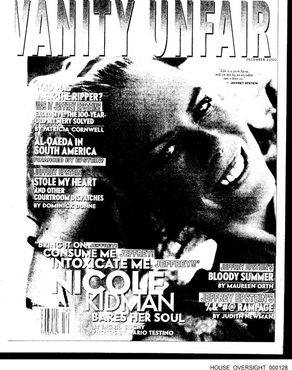 AmberWoods100's tweet image. 🚨 🚨 NEW: Alan Dershowitz admitted (in writing, in Epstein’s birthday book) that he got Vanity Fair to shift coverage away from Jeffrey Epstein and onto Bill Clinton. He called it a “birthday gift” to Epstein.

This confirms what journalists Julie K. Brown and Vicky Ward have…