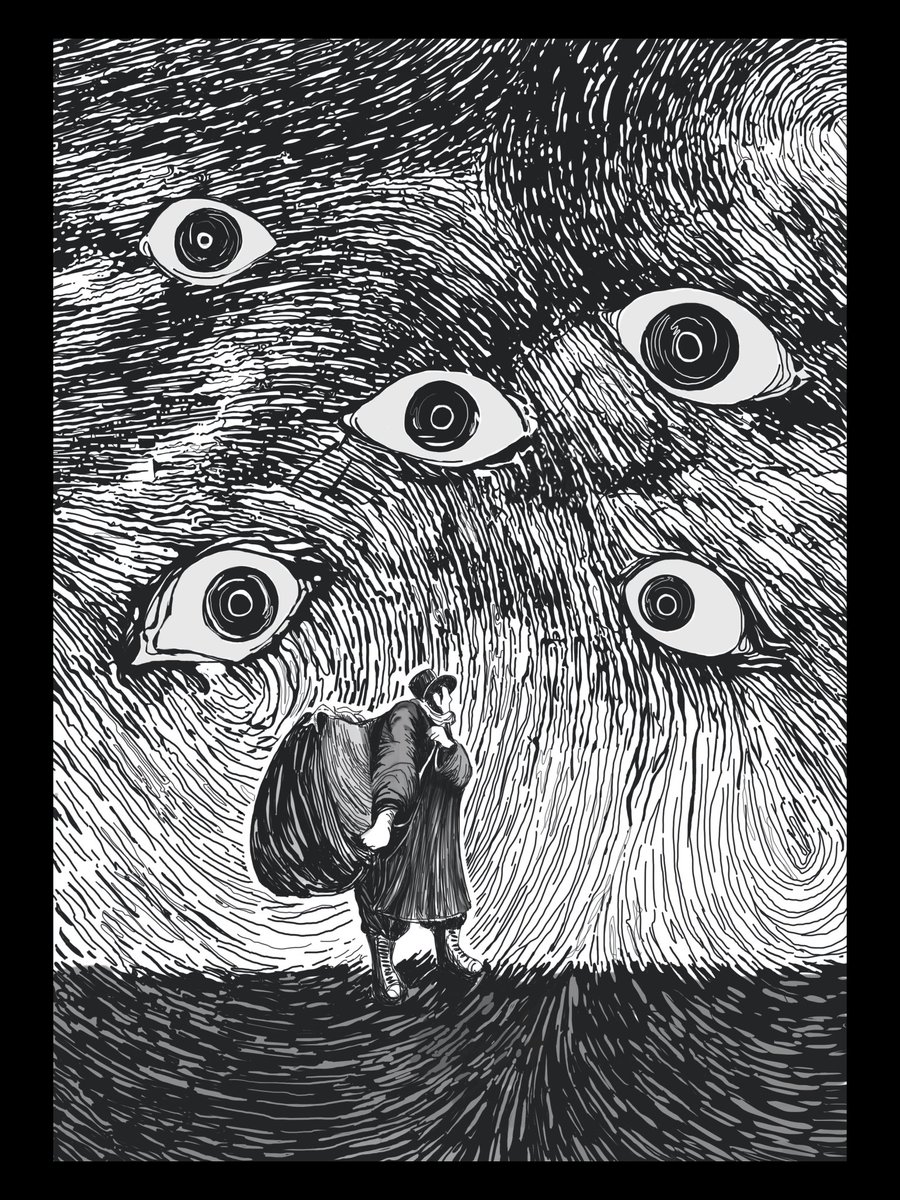 <a href="/kokid951/">NFT kid “Keith Berry”</a> ○ Hunter's eyes
● 10 edition 
● 5 #XTZ 
●Ink on paper+ digital painting

objkt.com/tokens/KT1NQgz…