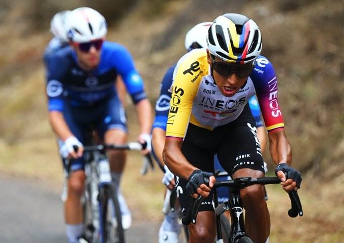 16. etap:

🥇 Egan Bernal
🥈 Mikel Landa
🥉 Brieuc Rolland

#LaVuelta25