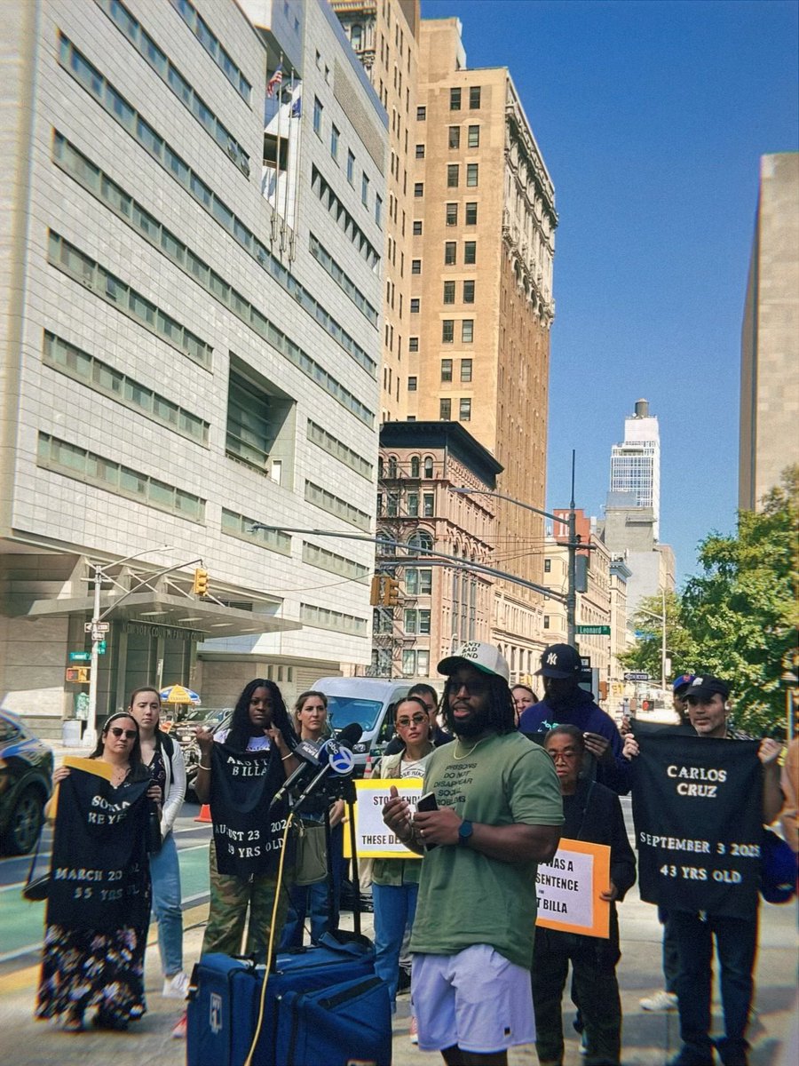 “Every single one of their lives mattered.” -Conrad Blackburn, <a href="/BronxDefenders/">The Bronx Defenders</a> on recent deaths of people in custody on Rikers Island. #CloseRikersNow