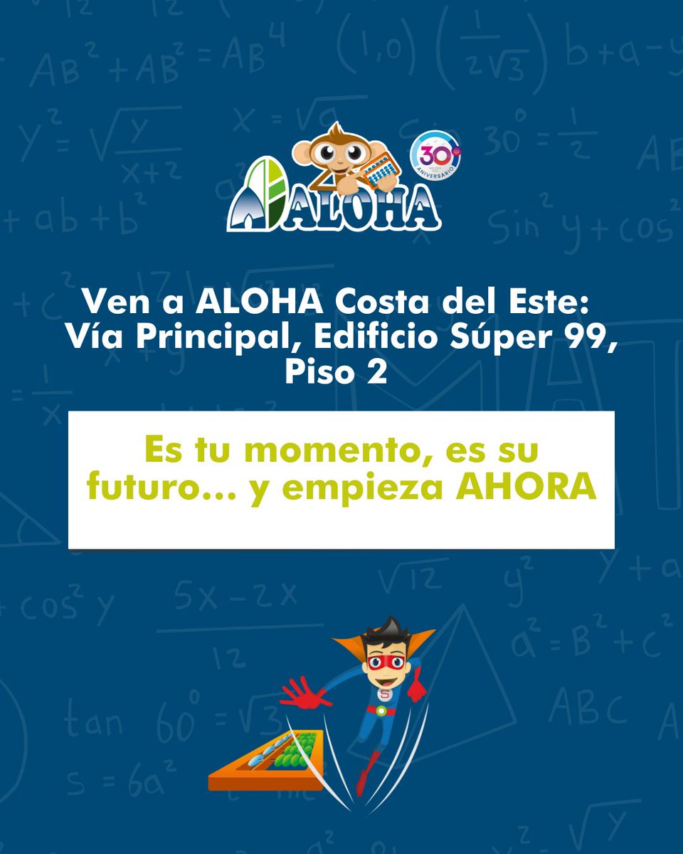 🌟 ¡Gabriel Castillo De León brilló en el escenario internacional! 🌟
Desde el Centro ALOHA Costa del Este, este talento panameño alcanzó el título de Champion en el Campeonato Mundial de Cálculo Mental celebrado en Camboya. 🏆🇵🇦