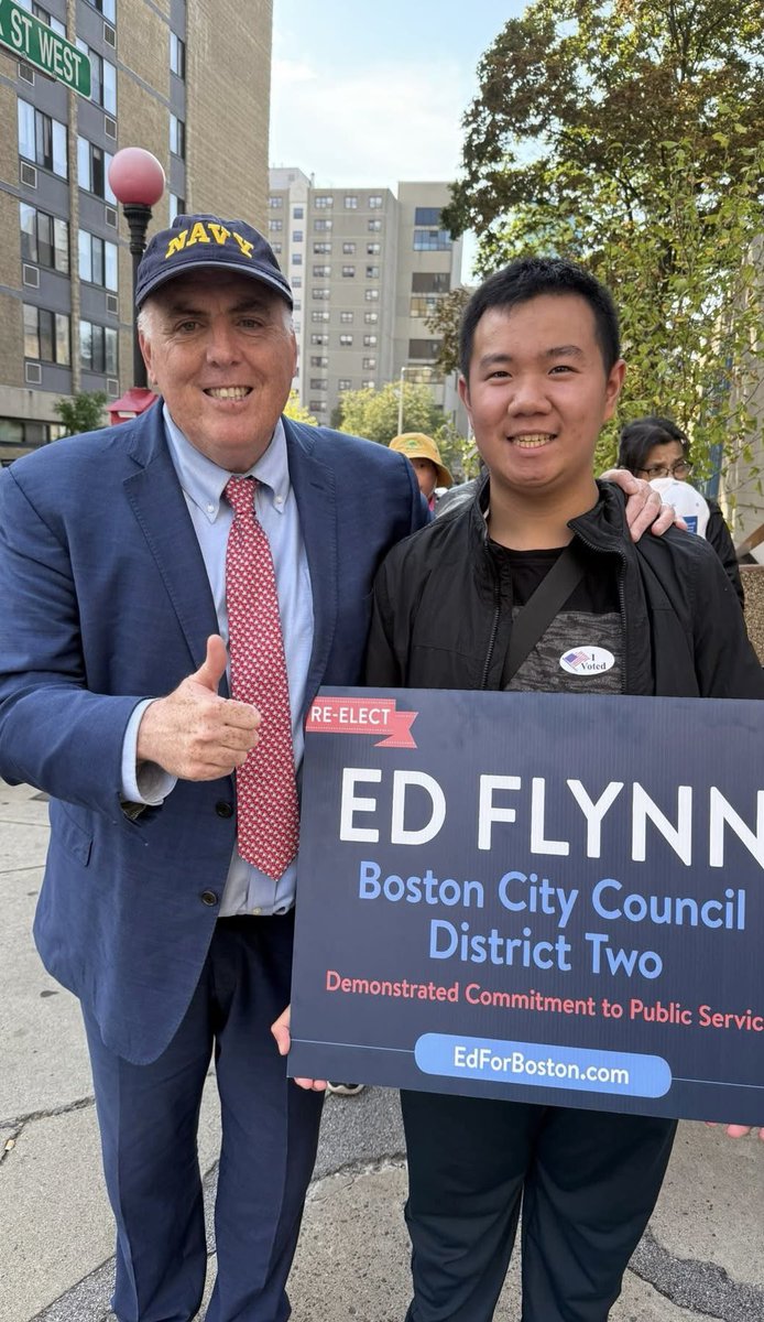 This evening in Chinatown, the Get Out The Vote (GOTV) effort continues. I want to encourage my South Boston neighbors and D2 constituents to vote. I’m respectfully asking for your vote. Thank you, Ed #bospoli