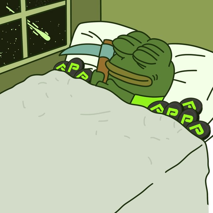 pepenodecoin's tweet photo. How it feels going to bed knowing your mining is working for you. 🔥⛏️ https://t.co/z82Ijwr0Ds
