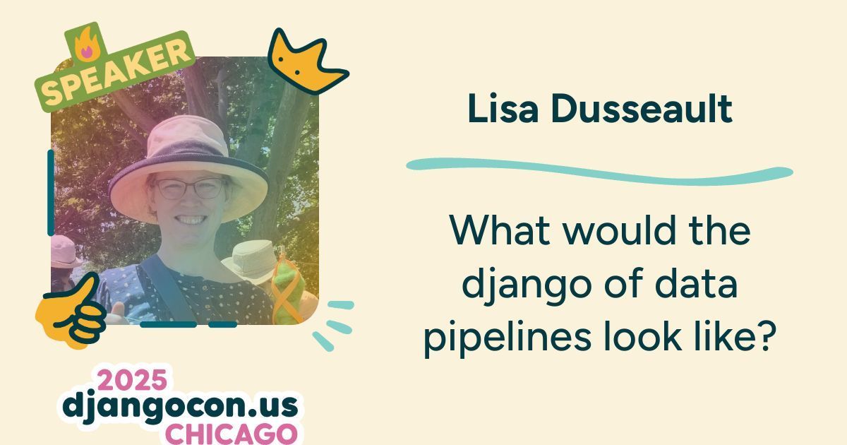 djangocon's tweet image. Data Pipelines Track:
🔧 Track 2 starting now!
"What would the django of data pipelines look like?"
Reimagining data processing through the Django lens! Explore what elegant, Django-inspired data pipelines could become 🚀
#DjangoConUS #DataPipelines #Django #DataEngineering