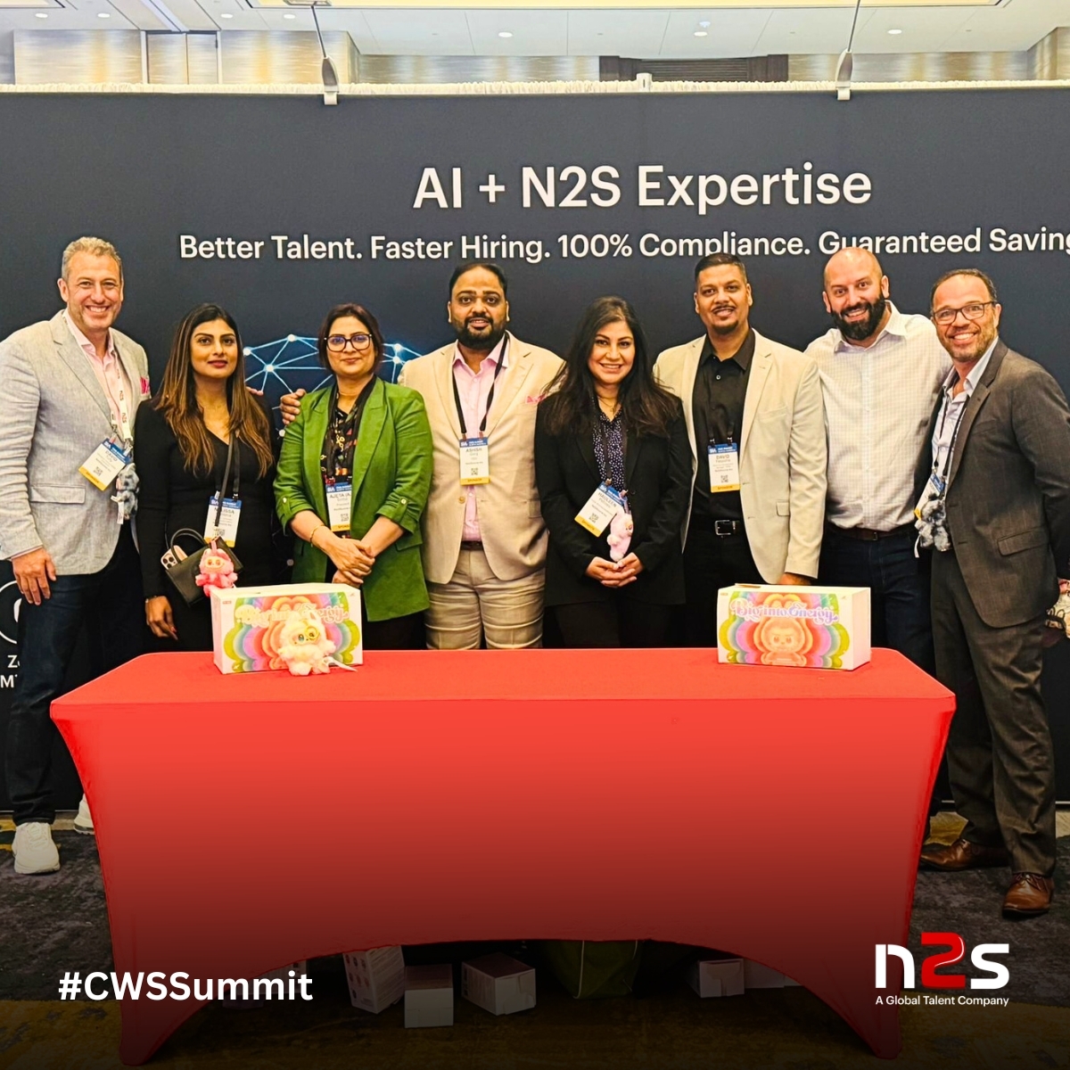 n2s_global's tweet image. Day 2 at Staffing Industry Analysts CWS Summit North America 2025, A Powerful Finish!
This isn’t the end, it’s the beginning of new partnerships, bold initiatives, and meaningful change. Let’s keep the momentum going!
#SIACWSSummit #Net2Source #FutureOfWork #InspiringConnections